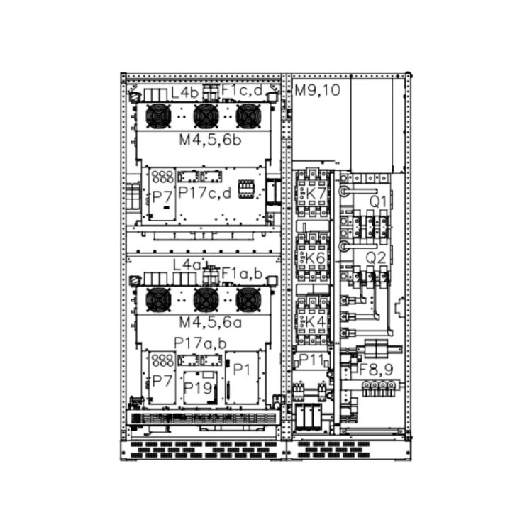 ИБП TLE Series IEC 400 kVA